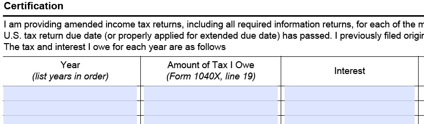 IRS Interest Calculator can help complete Form 14654